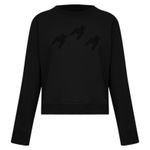 Moletom Pied de Poule Preto
