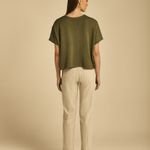 Blusa Ampla Tricot Verde
