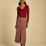 Blusa Tule Oxford Romã