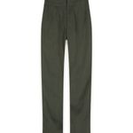 Calça Linho Selene Verde Escuro