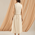 Saia Crop Long Gaia Areia