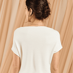 Blusa Tricot Vita Off White
