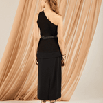 Blusa Tricot Ombro Só Sirena Preto
