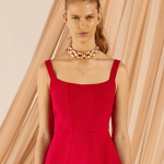 Regata Corset Íris Vermelha