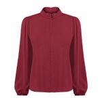 Blusa ML Lotus Romã