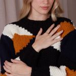 Tricot Geométrico Handmade