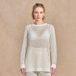 Blusa Tricot Rede