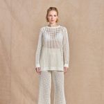 Blusa Tricot Rede