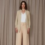 Cardigan Mescla Bolso