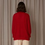 Cardigan Mescla Bolso