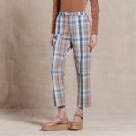 Calça Xadrez Tela