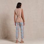 Calça Xadrez Tela