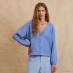 Casaco Botões Tricot