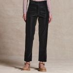 Calça Leather Botões