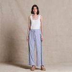 Calça Bordado Ondas