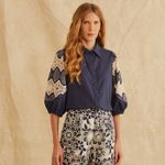 Camisa Manga Voil