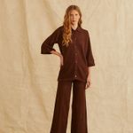 Camisa Tricot Vazada