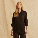 Camisa Tricot Vazada