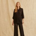 Camisa Tricot Vazada