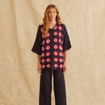 Camisa Tricot Jacquard