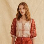Blusa Xadrez Tela