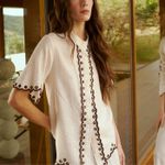 Camisa Linen Bordada