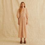 Vestido Losango Bordado