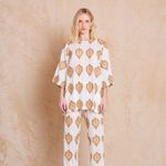 Blusa Voil Bordado