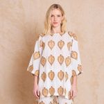 Blusa Voil Bordado