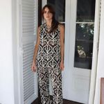 Regata Bordado Fenda Ju