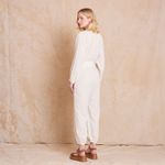 Camisa Linen Jacquard