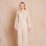 Camisa Linen Jacquard