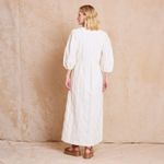 Vestido Losango Bordado