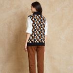 Colete Tricot Longo