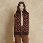 Colete Tricot Longo