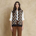 Colete Tricot Longo