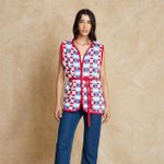 Colete Curto Tricot 