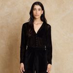 Blusa Tule Botões