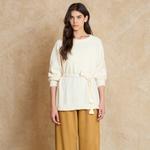 Blusa Tricot Cinto