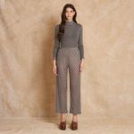 Calça Tule Flores