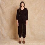 Calça Velvet Textura