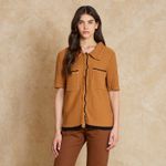 Blusa Polo Trama