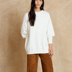 Blusa Tricot Alongada 
