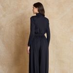 Blusa Ombreira Gola Alta