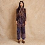 Calça Aladin Tule Geométrico