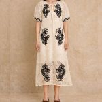 Vestido Bordado Tela