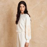 Blusa Canelada Bordada