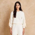 Blusa Canelada Bordada