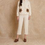 Casaco Bolso Flor 