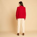 Blusa Tricot Gola Alta
